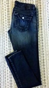 True Religion dark denim skinny sz 29